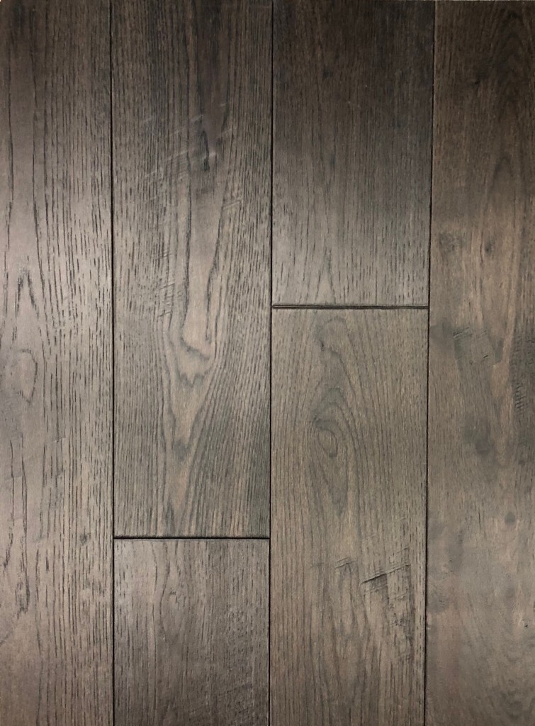 Hickory hardwood clearance sale at our Concord showroom color chocolate 