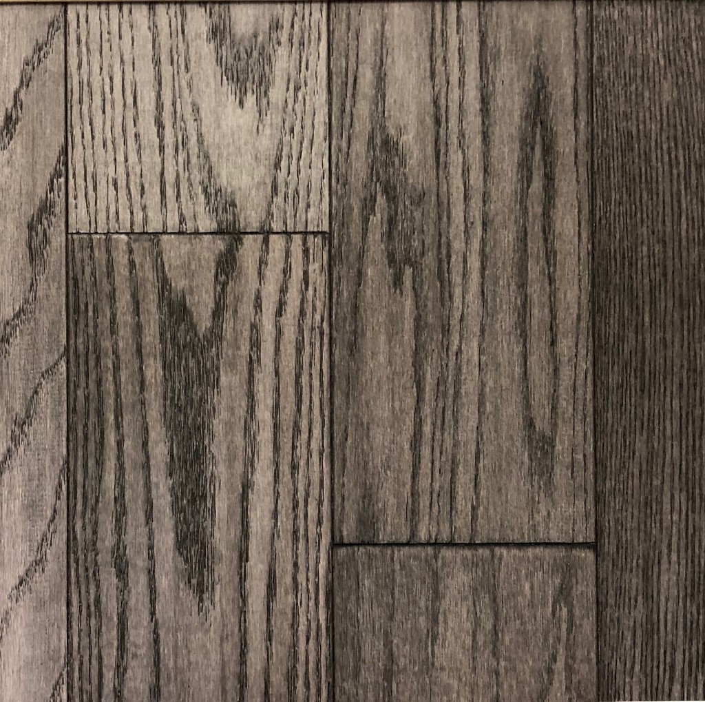 white oak dark grey engineered hardwood sample