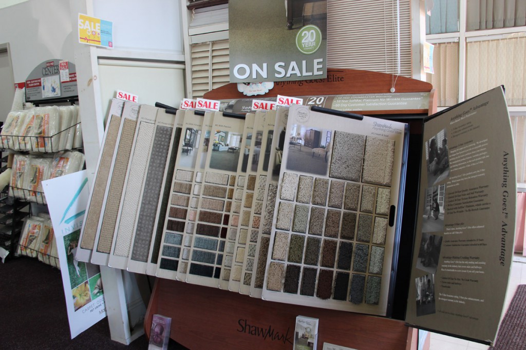 CARPET DISPLAY SALE BEAULIEU