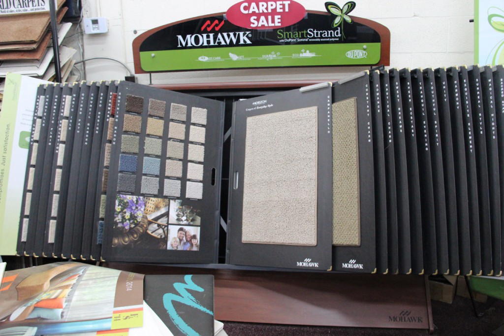 Mohawk Carpet SALE DISPLAY RACK