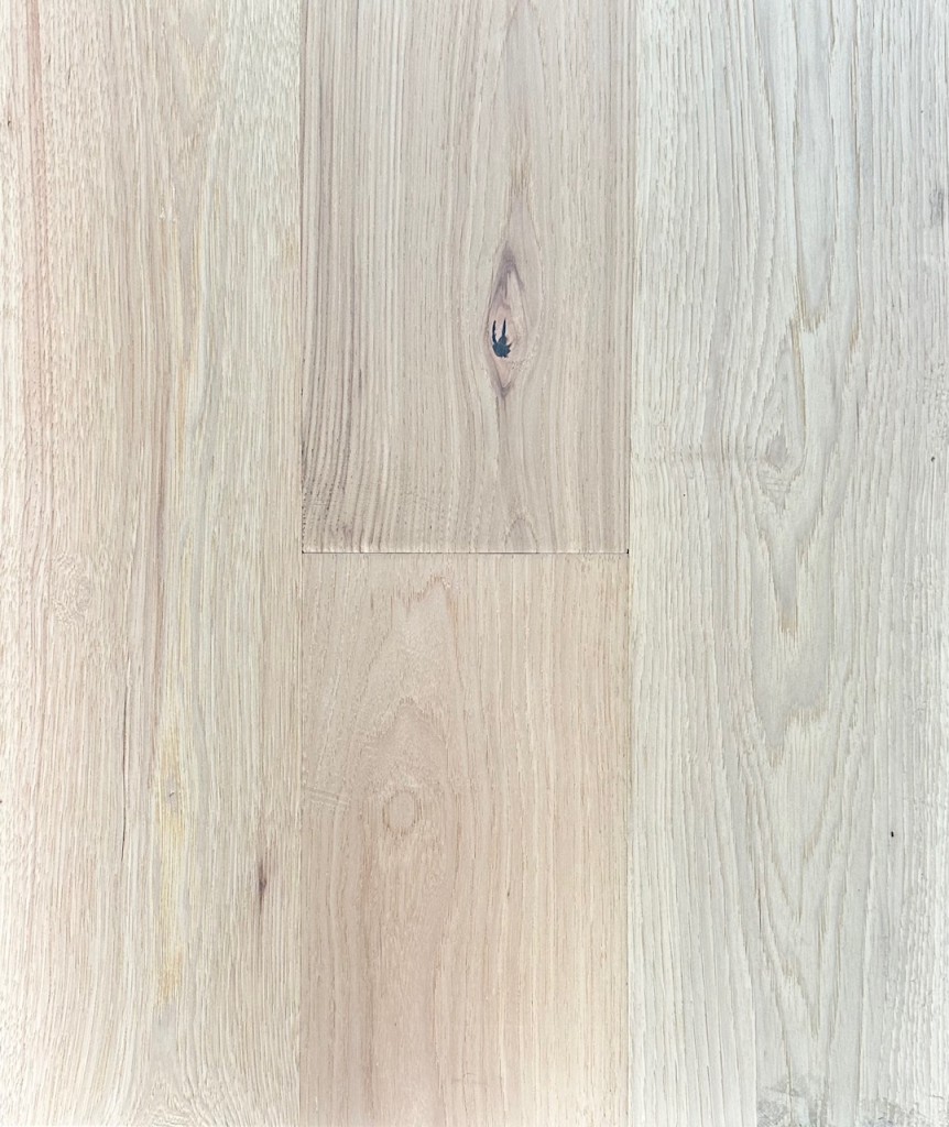 Pre-finished solid hickory wood flooring sample Toronto