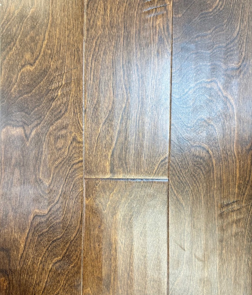 Honey brown maple engineered hardwood flooring in toronto