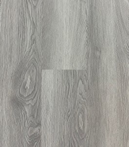 Modern light gray vinyl plank flooring boards Concord showroom layout