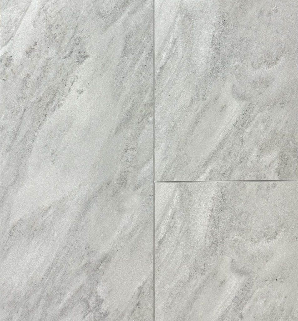 vinyl click flooring tile look glossy cool grey waterproof in vaughan