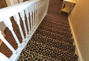 Leopard Print Stairs