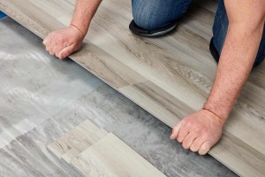 Easy-to-assemble click vinyl flooring planks for DIY home renos Toronto