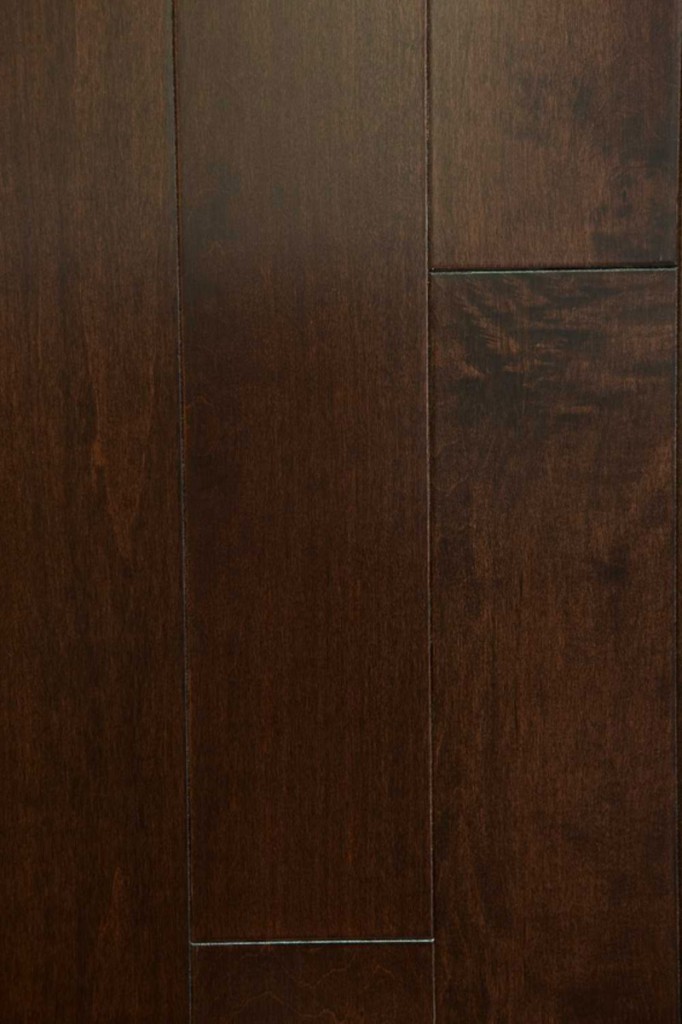 Maple Hardwood Flooring chocolate rustic sample