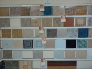 vinyl stick tile sample wall