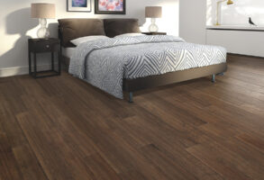 premius hickory hardwood flooring istalled in bedroom in toronto