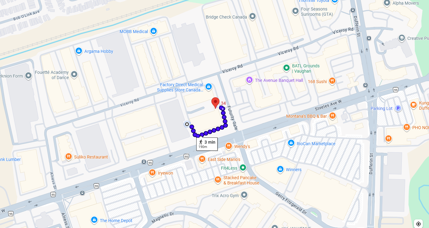 map of toronto consumers carpet